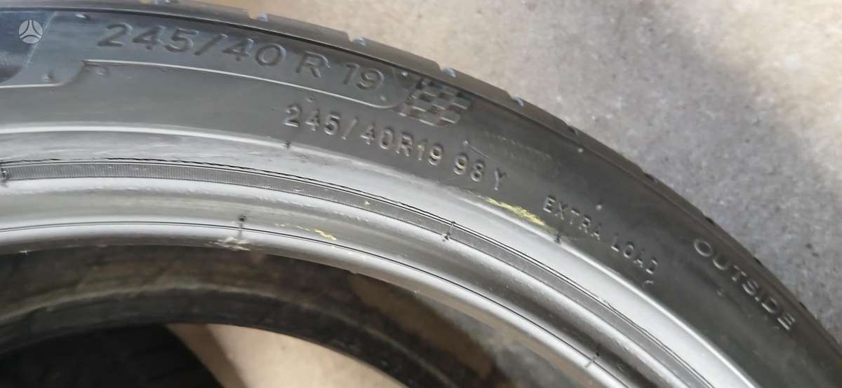 Michelin, vasarinės 245/40 R19