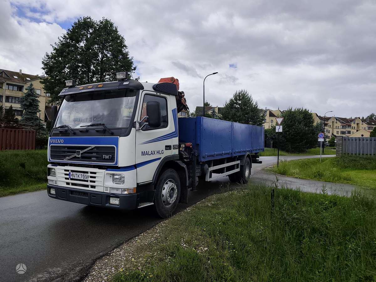 Volvo Fm7, su kranu