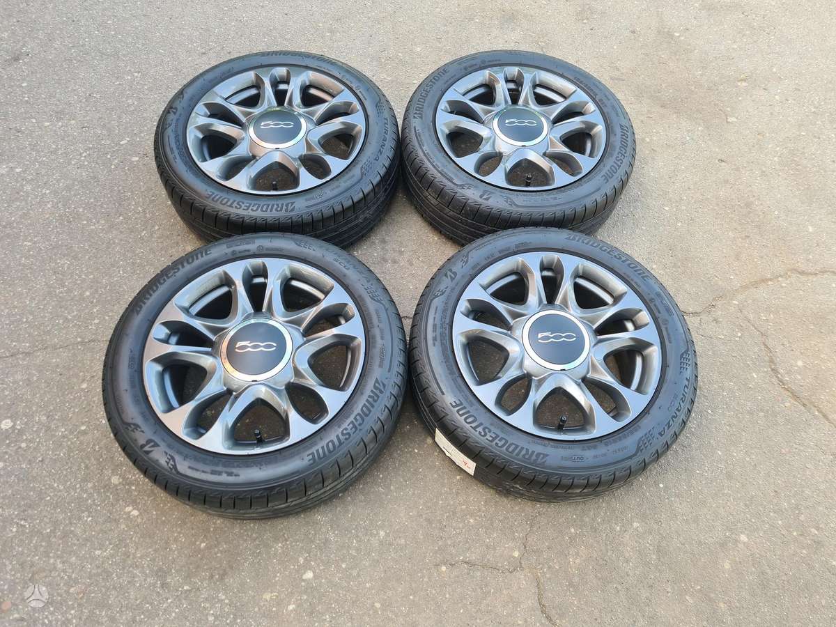 Fiat 500, light alloy, R15