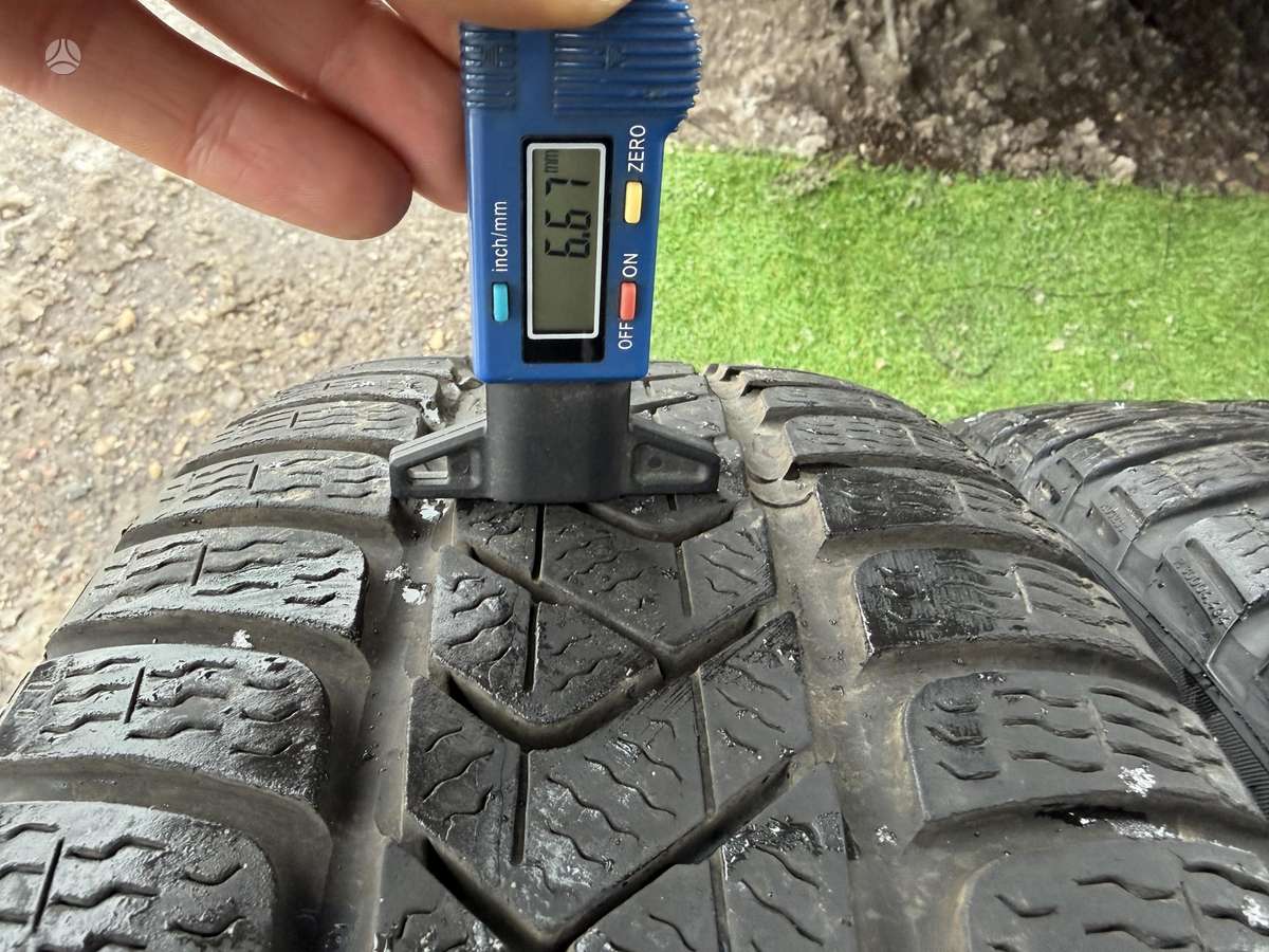 Pirelli 6mm, 2021m, всесезонные 215/55 R17