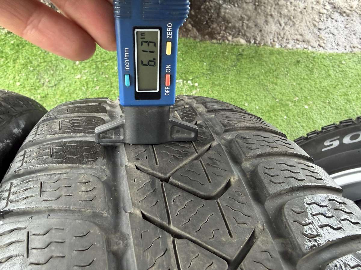 Pirelli 6mm, 2021m, всесезонные 215/55 R17