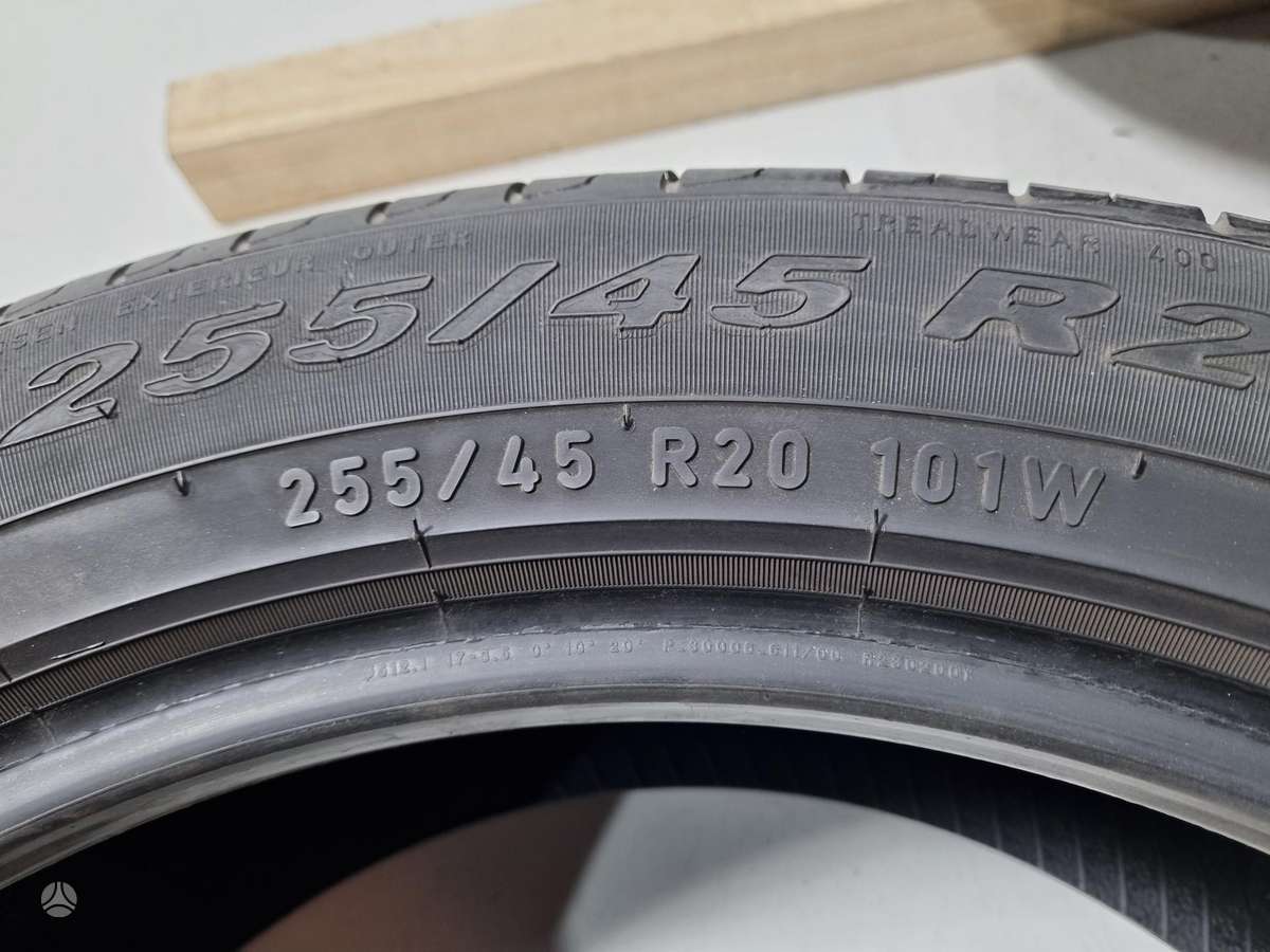 Pirelli 5-6mm, летние 255/45 R20