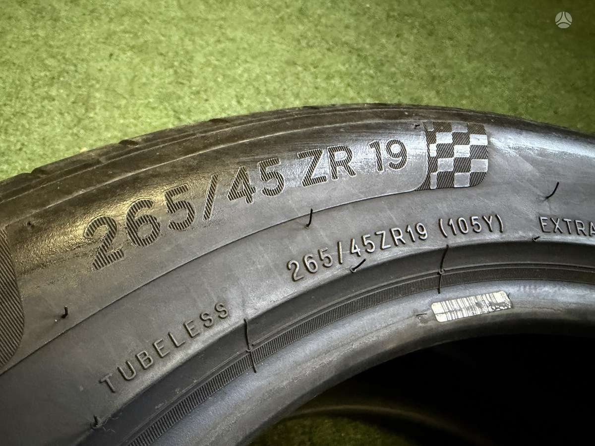 Michelin 7mm,, vasarinės 265/45 R19