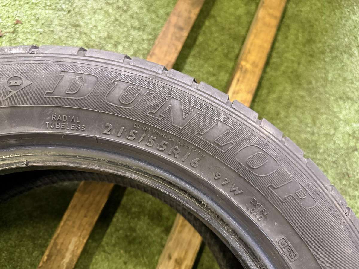 Dunlop 5/6mm,, summer 215/55 R16