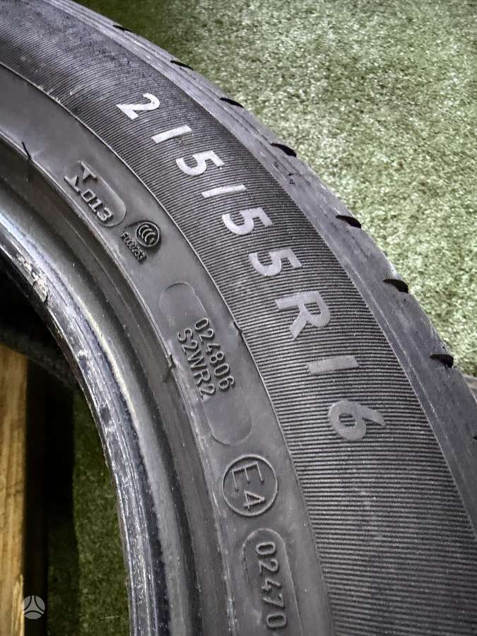 Dunlop 5/6mm,, summer 215/55 R16