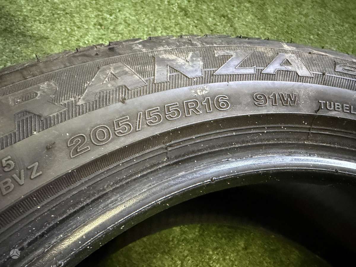Bridgestone 4mm,, летние 205/55 R16