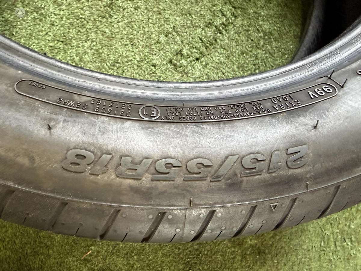 Cooper 4mm, 2018m, vasarinės 215/55 R18