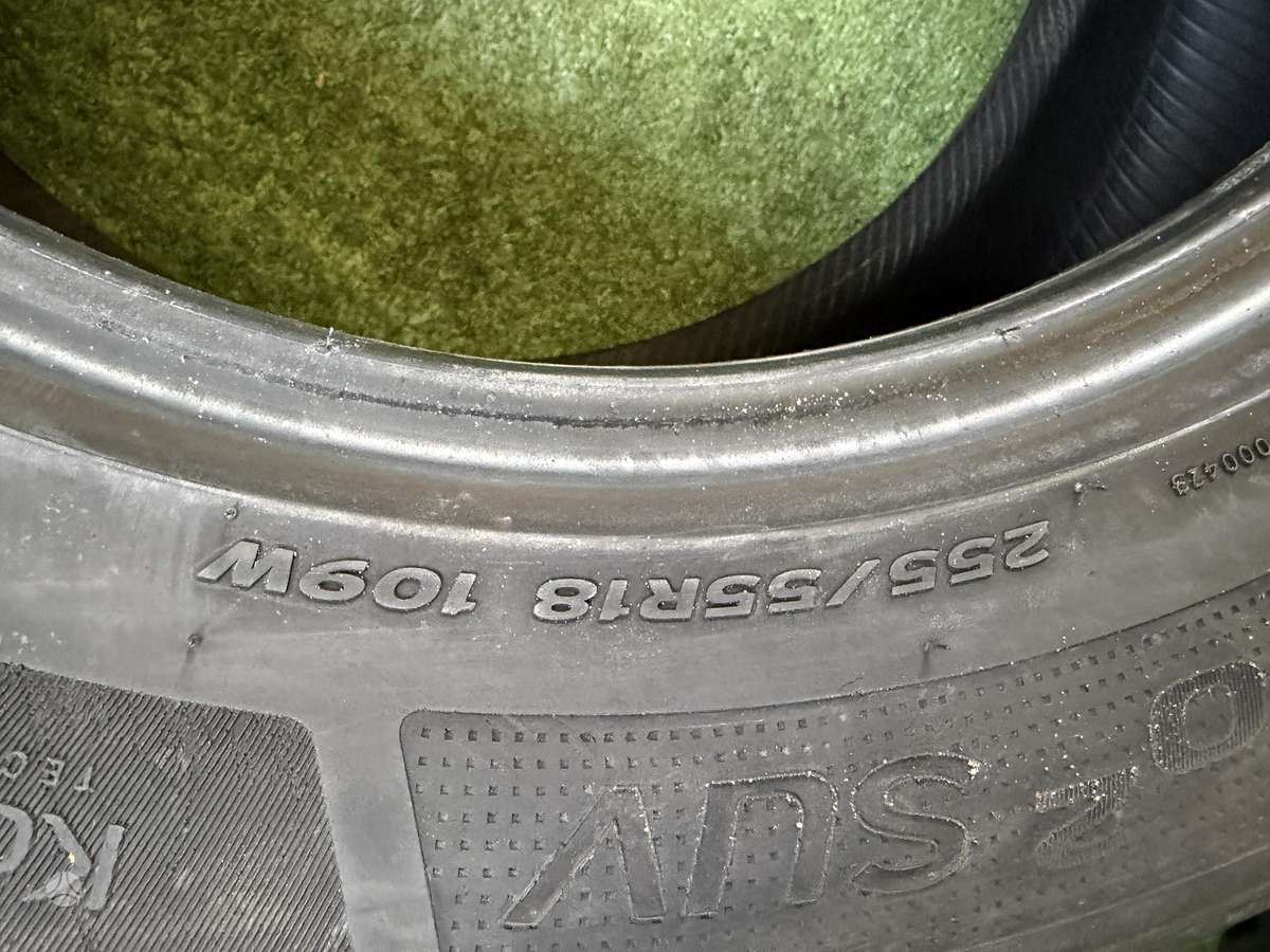 Hankook 4/5mm, vasarinės 255/55 R18