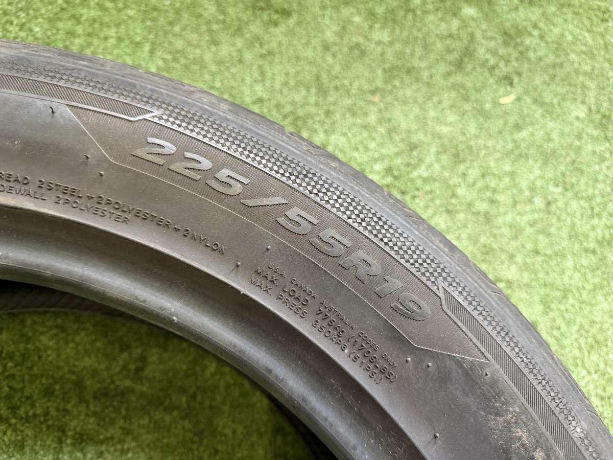 Hankook 5mm,, vasarinės 225/55 R19