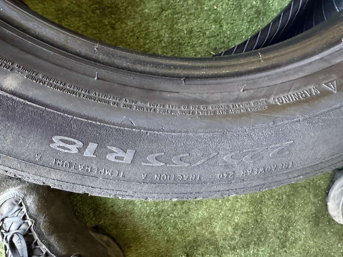 Michelin 4mm,, summer 225/55 R18