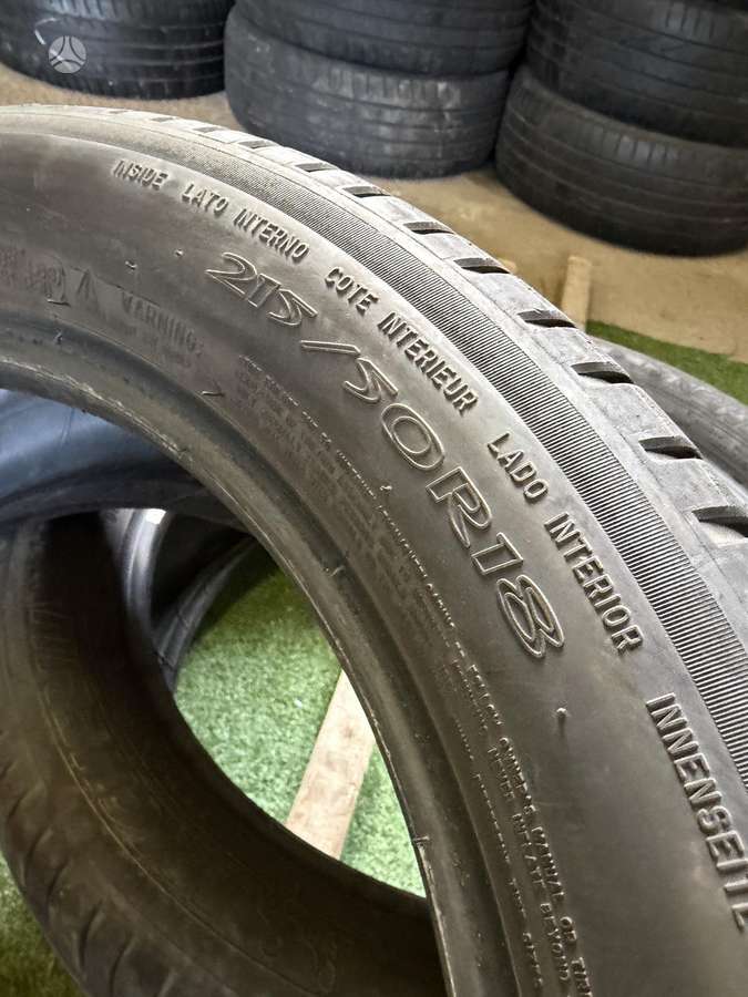 Michelin 4/5mm, летние 215/50 R18
