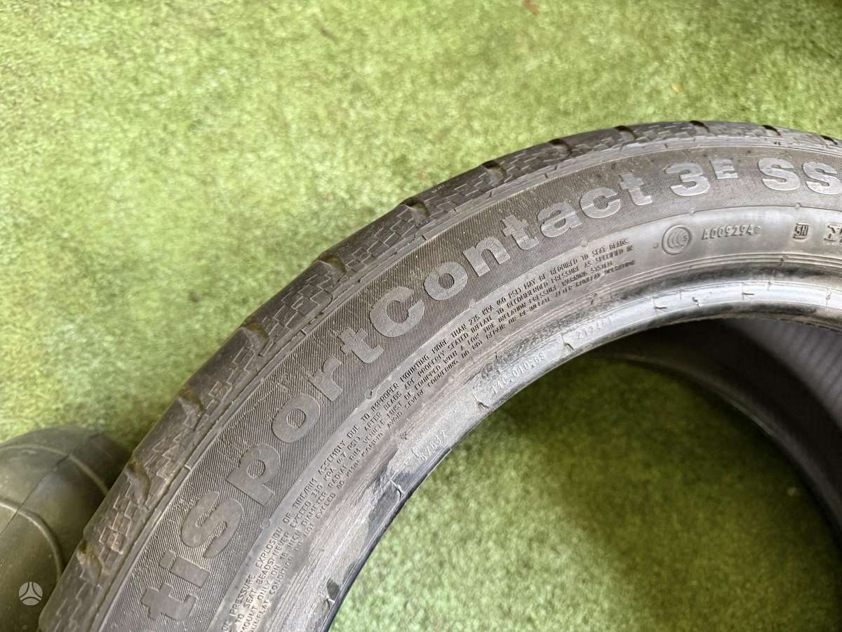 Continental 3.5mm, summer 245/45 R18