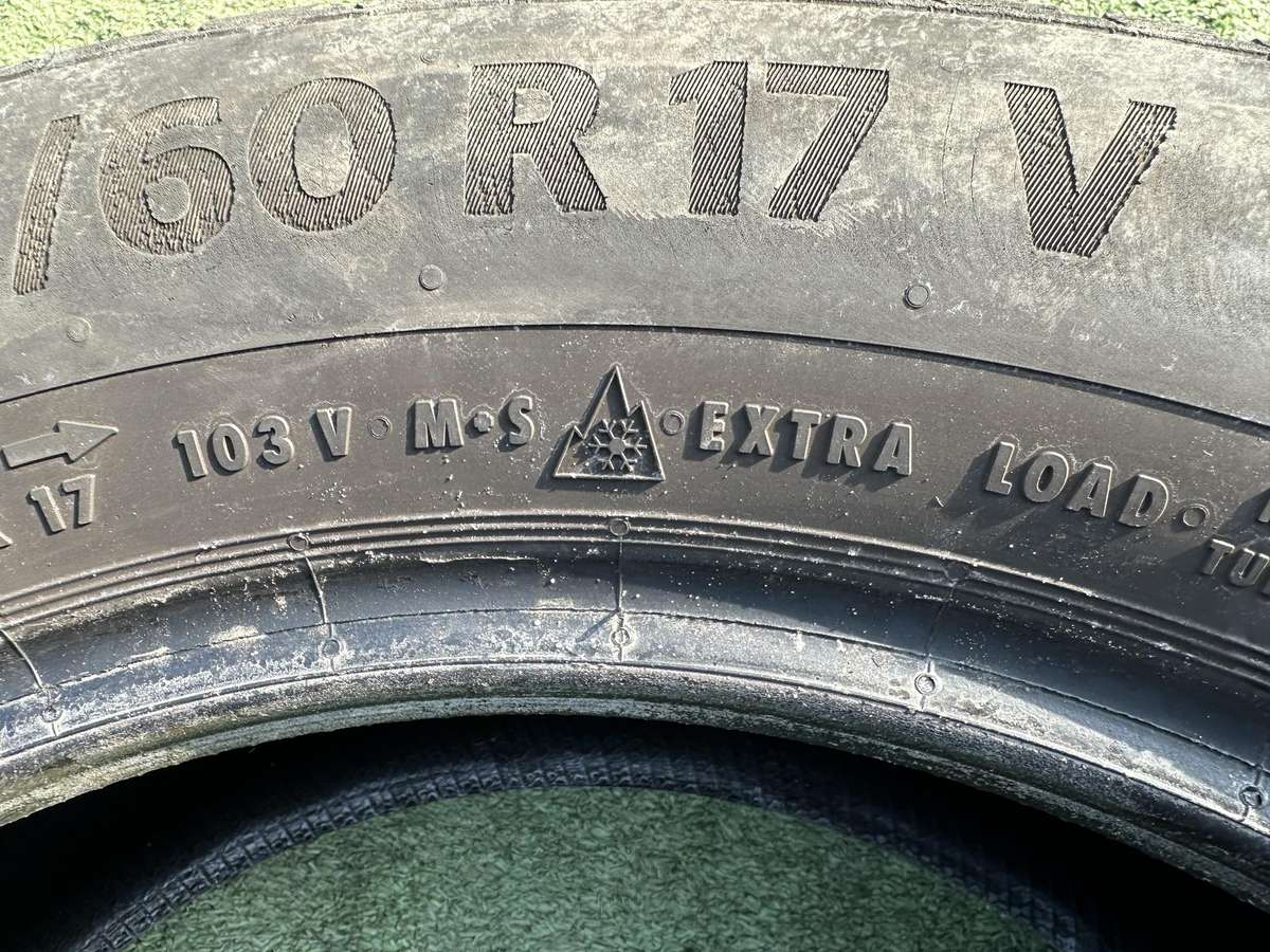 Continental 6mm, 2024m, всесезонные 225/60 R17