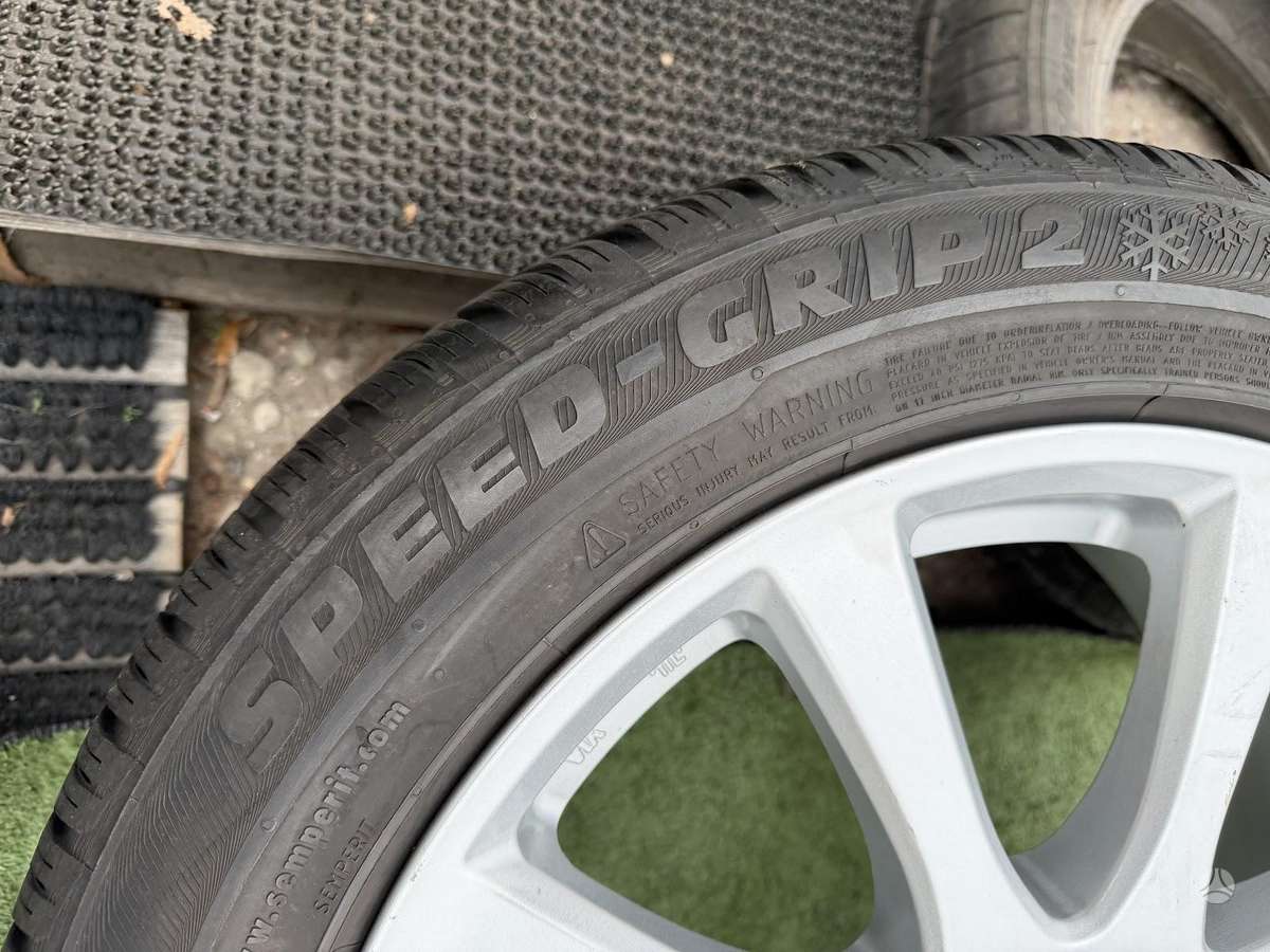 Semperit 6/7mm, 2019m., всесезонные 225/50 R17