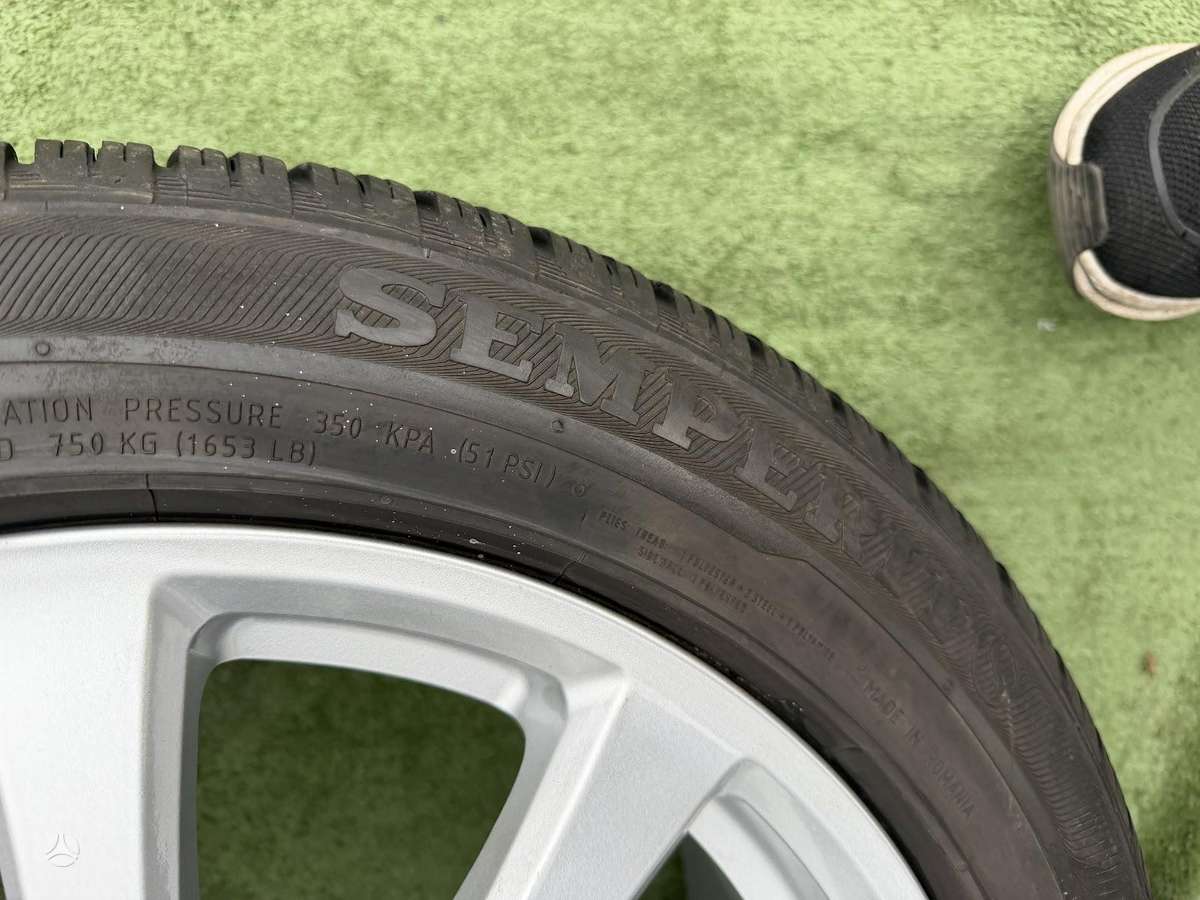 Semperit 6/7mm, 2019m., всесезонные 225/50 R17