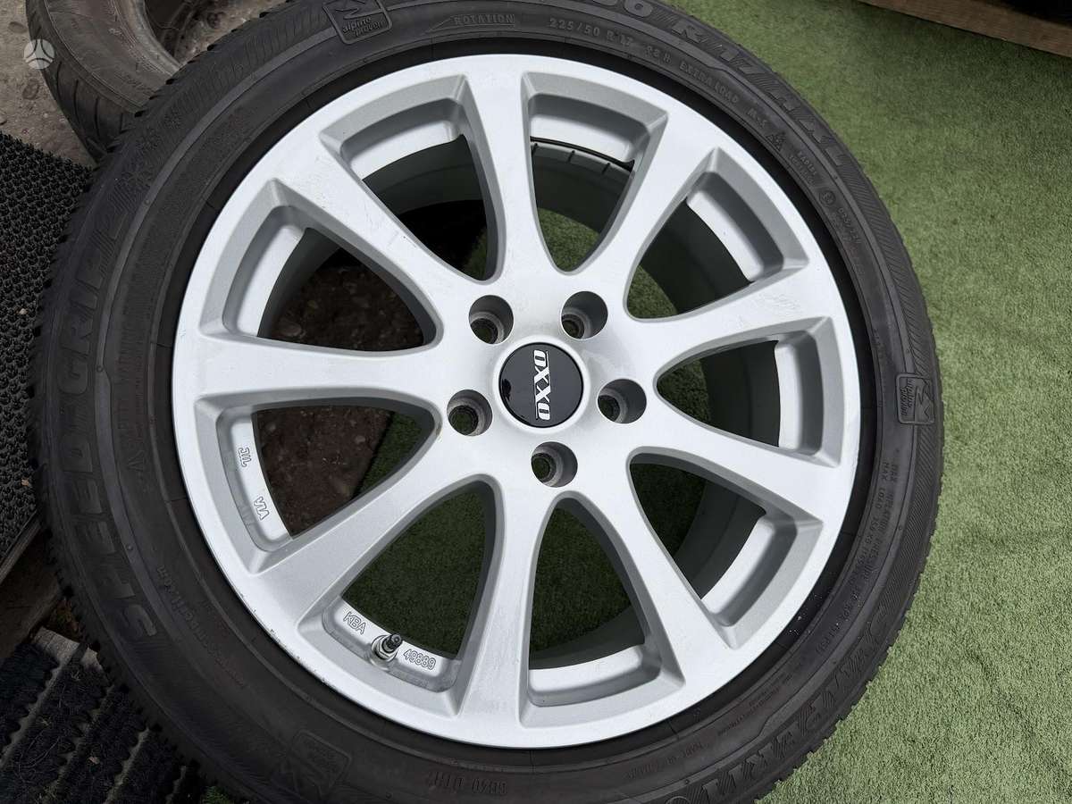 Semperit 6/7mm, 2019m., всесезонные 225/50 R17