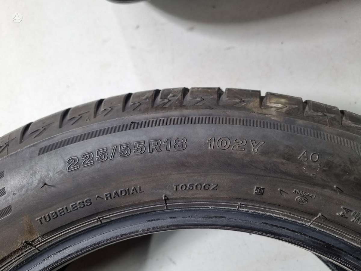 Bridgestone 6-7mm, summer 225/55 R18