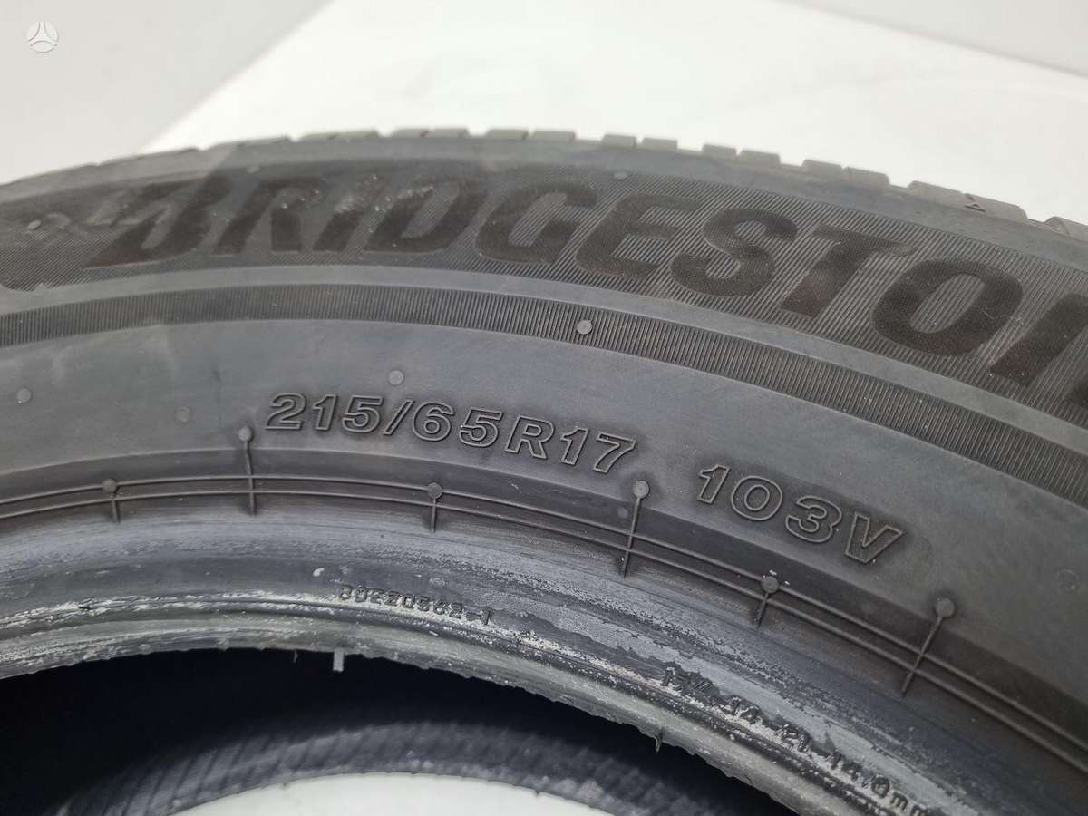 Bridgestone 6mm, 2024m, winter 215/65 R17