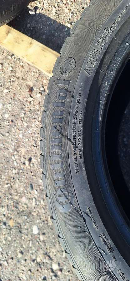 Continental 5/6mm,, universalios 255/50 R19