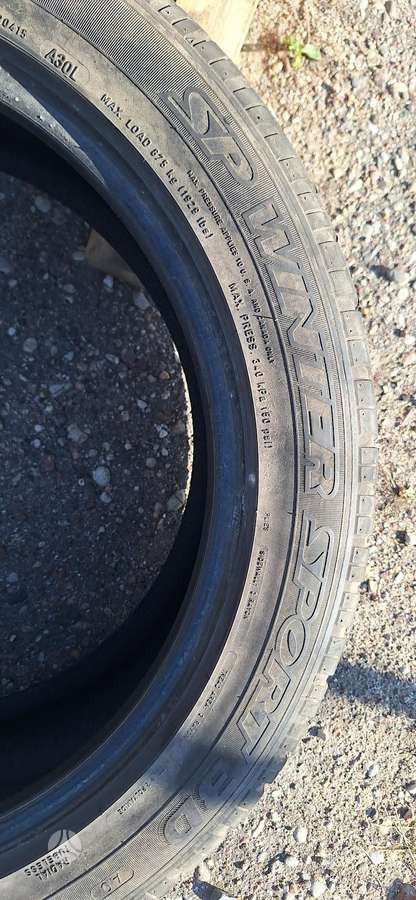 Dunlop 3/4mm,, universalios 235/50 R19