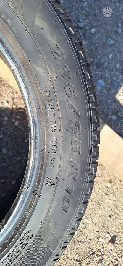 Pirelli 4/5mm, всесезонные 235/55 R19