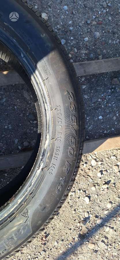 Pirelli 5mm, 2020m, всесезонные 235/50 R19