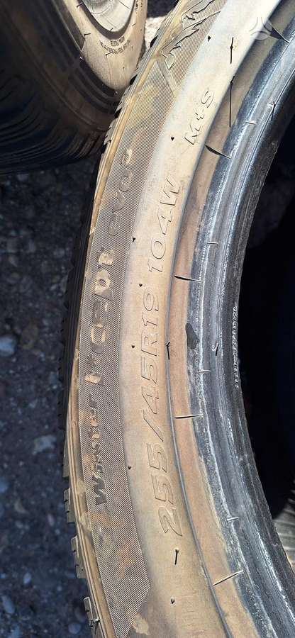 Hankook 6mm, 2020m., universalios 255/45 R19