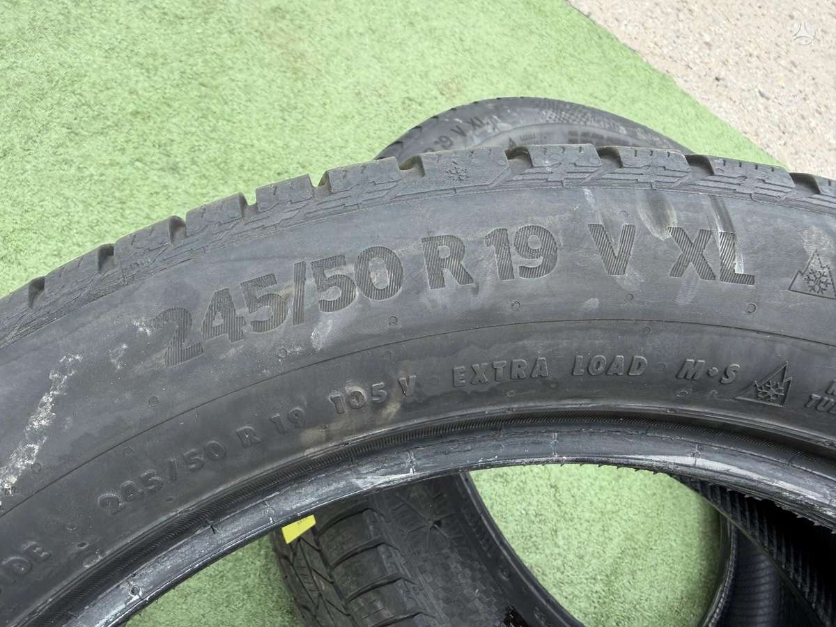 Continental 5/6mm, universalios 245/50 R19