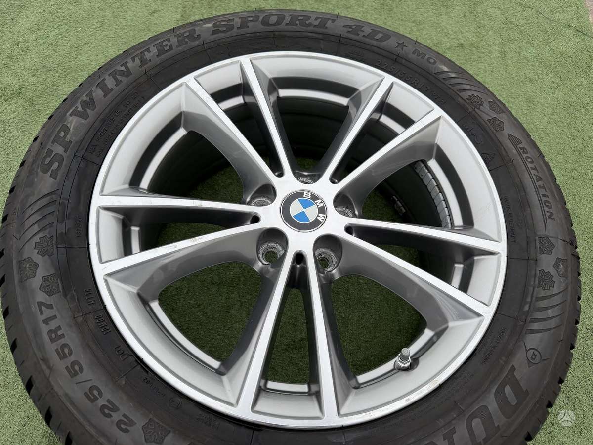 Dunlop 6/7mm, всесезонные 225/55 R17