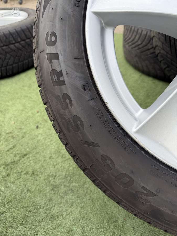 Pirelli 5/7mm,, всесезонные 205/55 R16