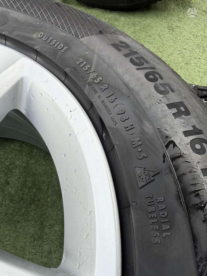 Continental 5/6mm,, universalios 215/65 R16