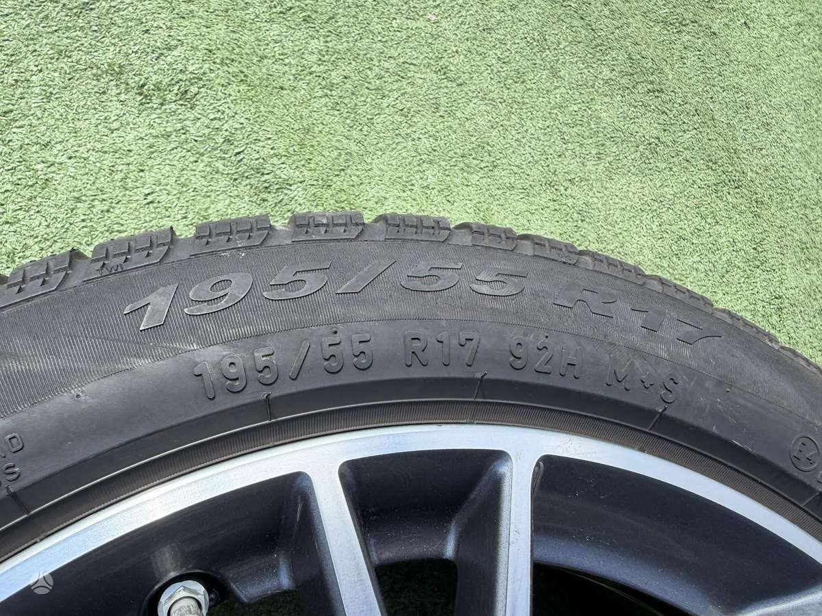 Pirelli 7mm, 2019m., всесезонные 195/55 R17