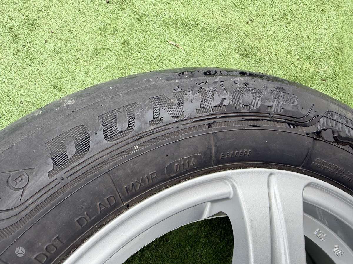 Dunlop 4mm,, summer 185/65 R15