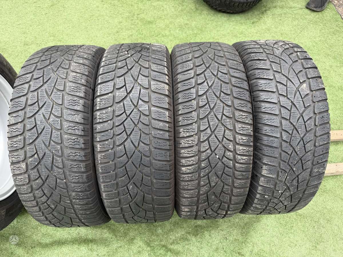 Dunlop 5mm,, всесезонные 195/50 R16