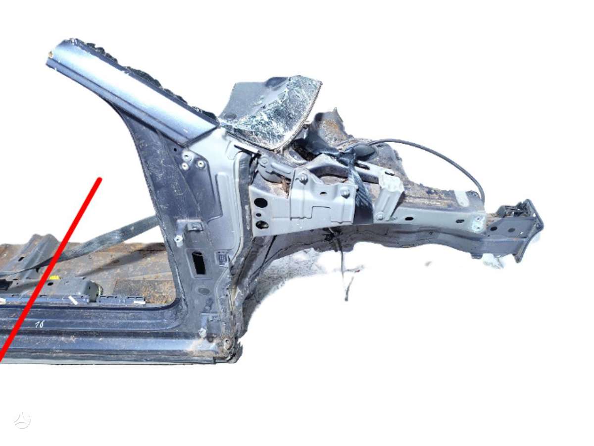 Volkswagen Taigo hood (front, rear)