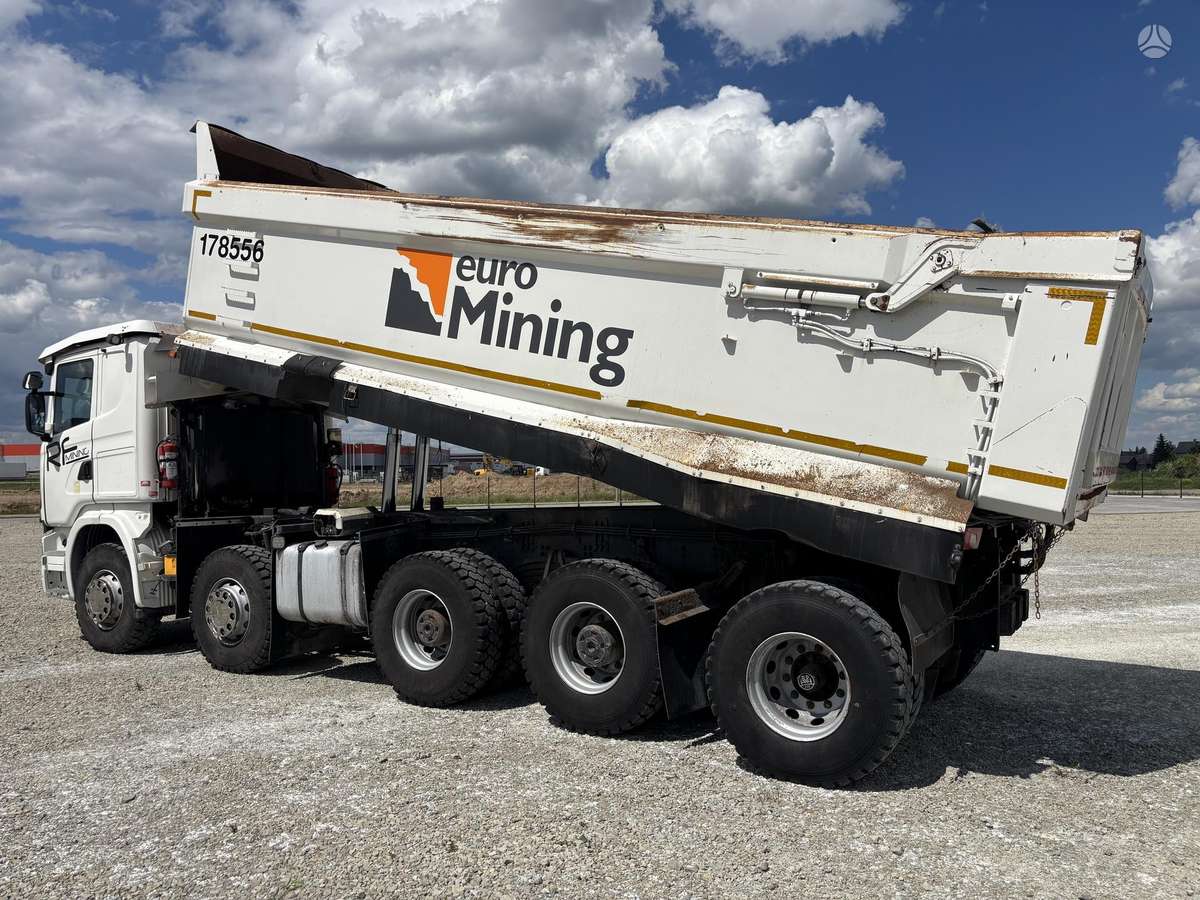 Scania R730cb V8 10x4, dumpers / tippers