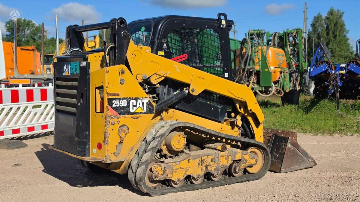 Caterpillar 259D, mini loaders