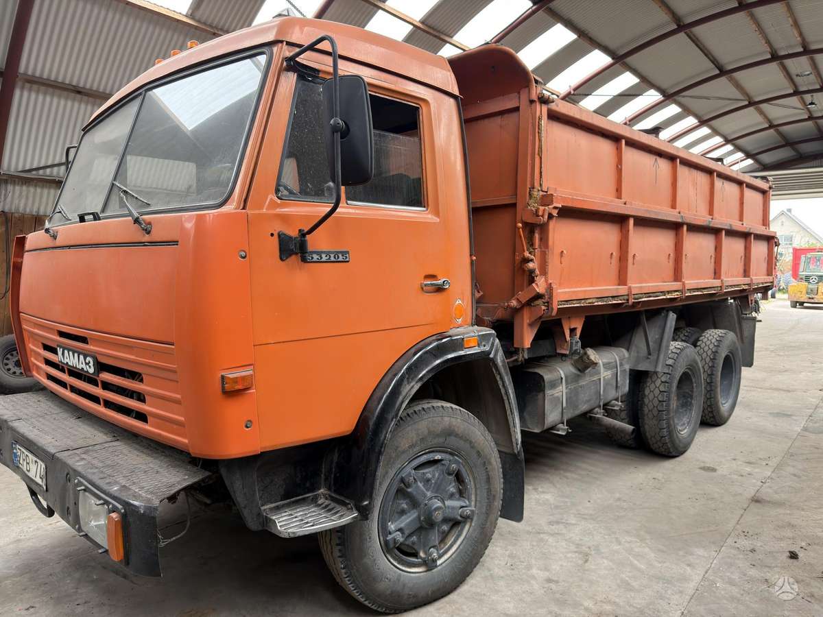 KamAZ 55102, dumpers / tippers