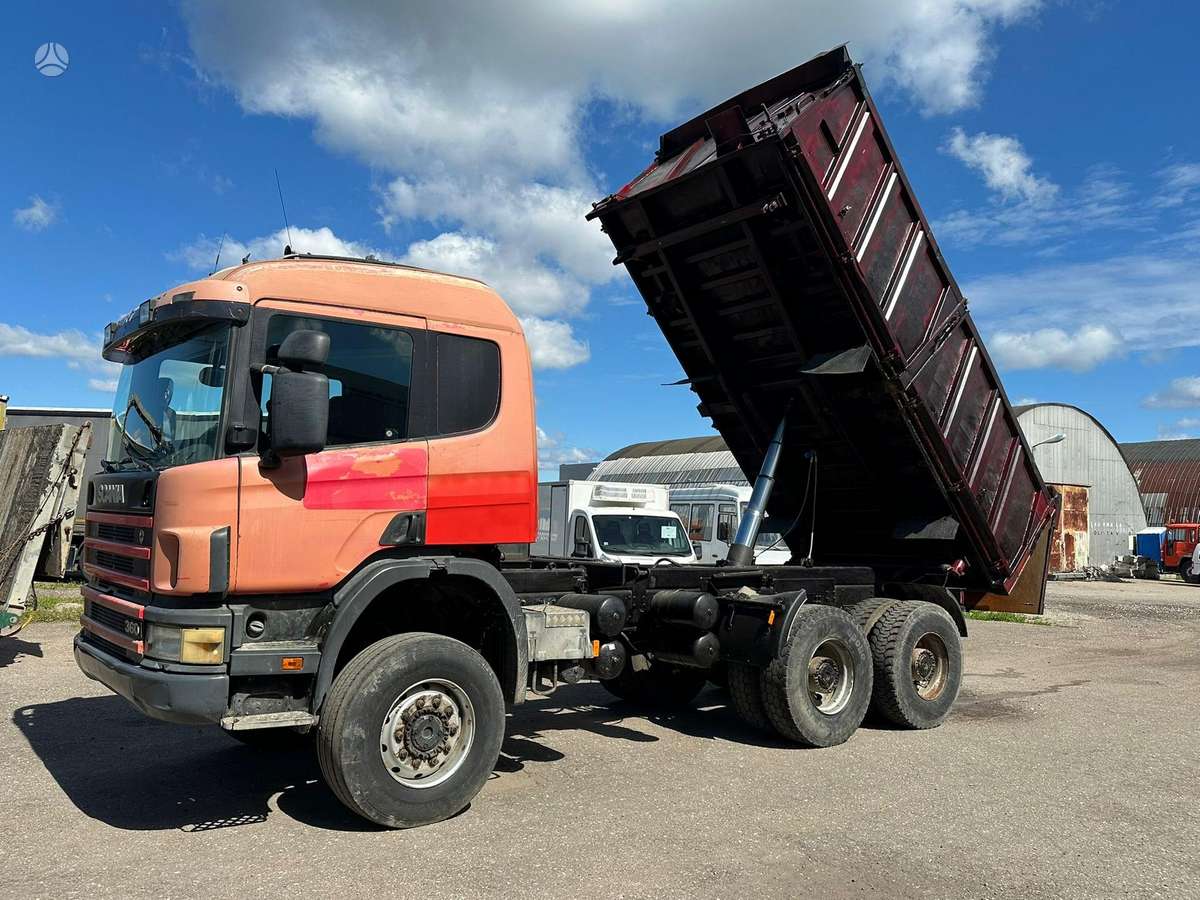 Scania 6x6, savivarčiai