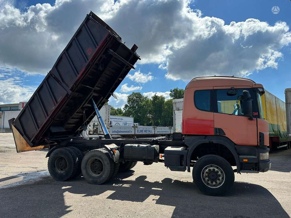 Scania 6x6, savivarčiai