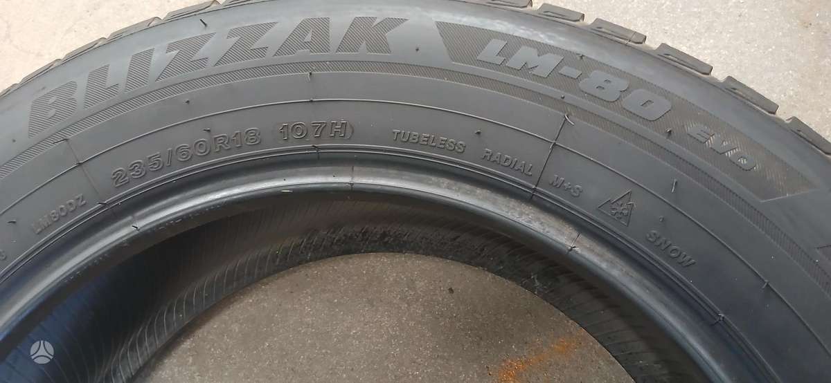 Bridgestone, зимние 235/60 R18