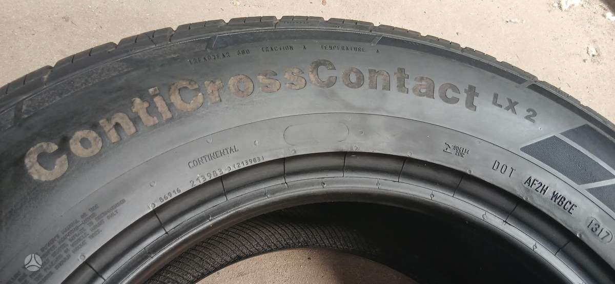 Continental, vasarinės 265/65 R17
