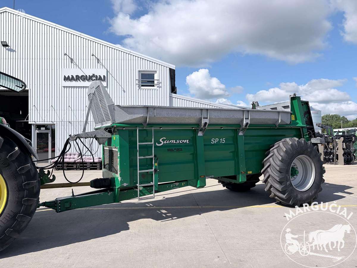 Samson SP15, manure shakers, compost shredders