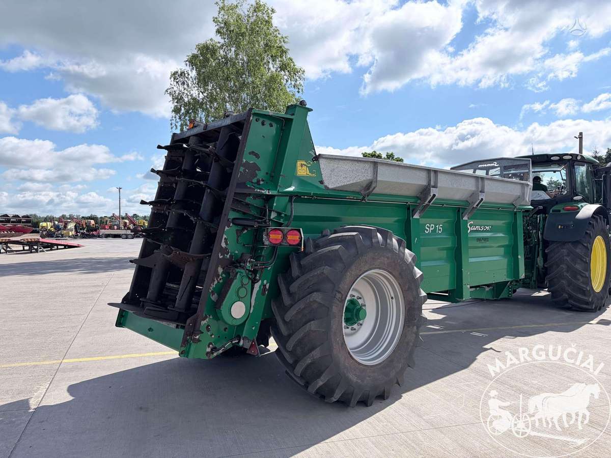 Samson SP15, manure shakers, compost shredders