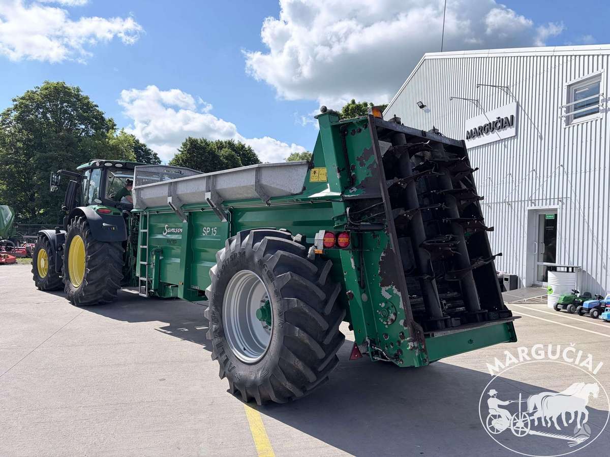 Samson SP15, manure shakers, compost shredders