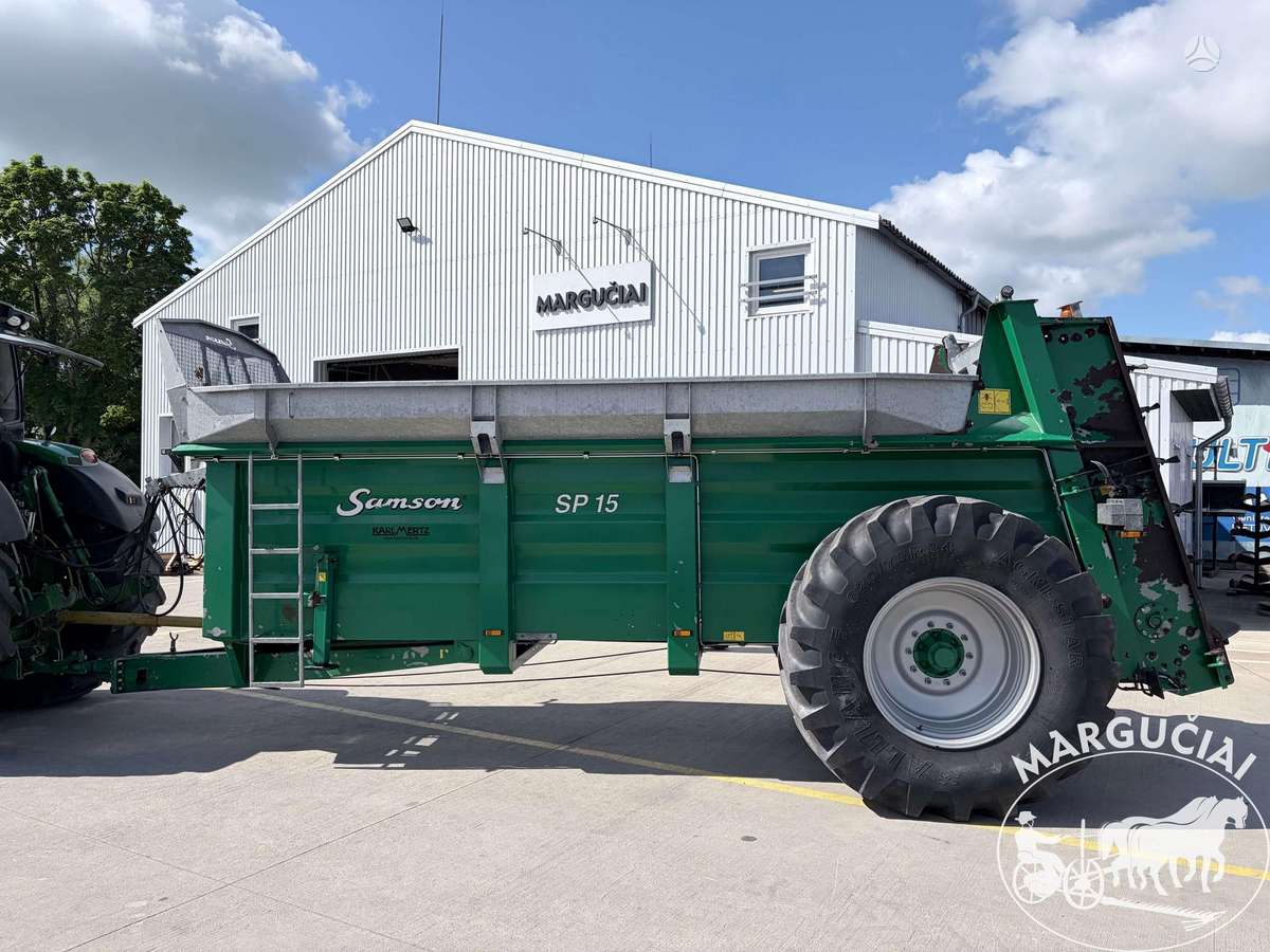 Samson SP15, manure shakers, compost shredders