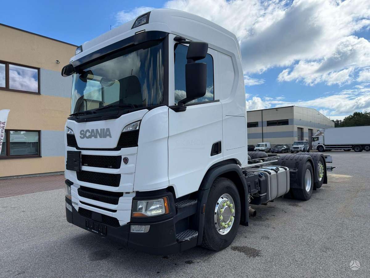 Scania R500, cab-chassis trucks