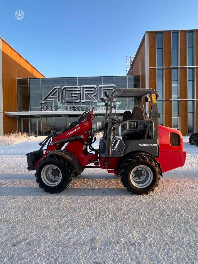 Weidemann 1370CX50, frontaliniai krautuvai