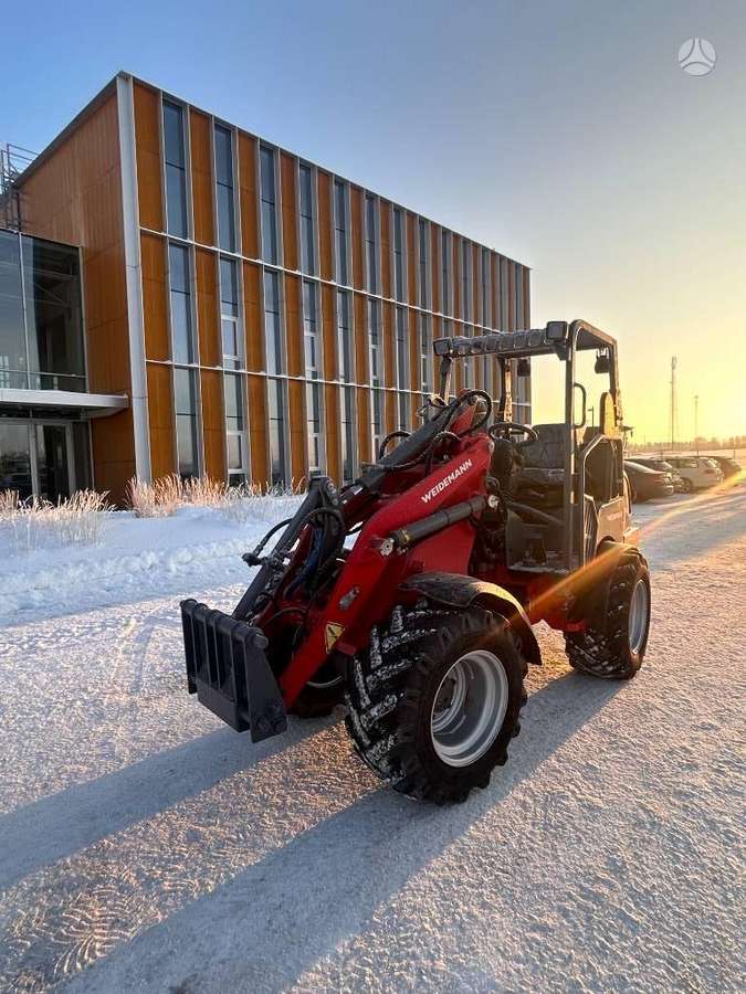 Weidemann 1370CX50, frontaliniai krautuvai