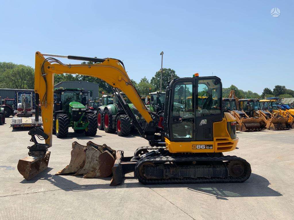 JCB 86 C-2, ekskavatoriai